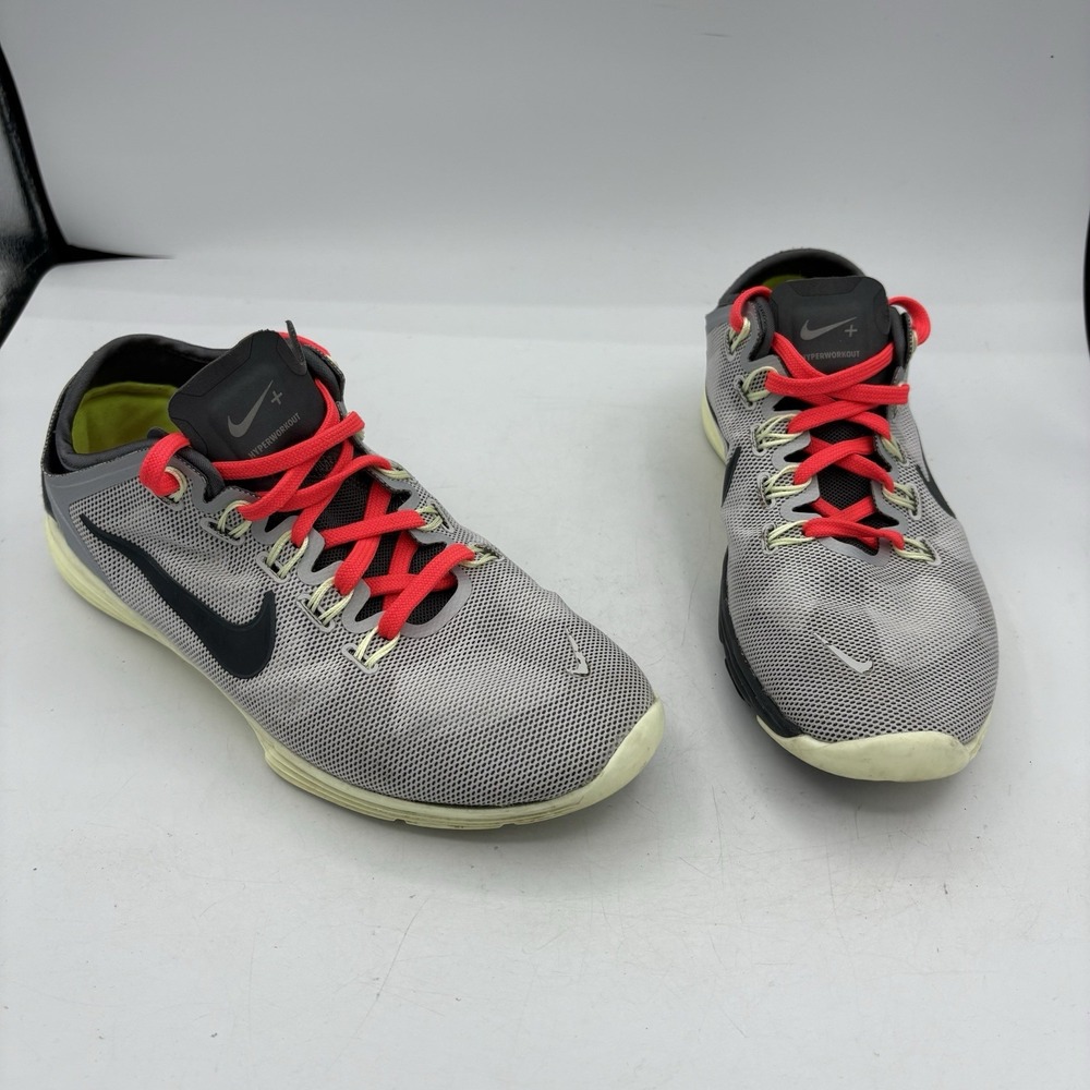 Nike Shoes Womens Size 7 Lunarlon Hyperworkout 532224-003 Gray Run Walk Sneakers
